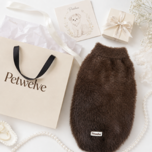 Petwelve Luxury Fluffy Turtleneck Dog Sweater Soft Warm Pet Winter Clothes